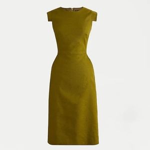 J. Crew Resume Dress in Stretch Linen